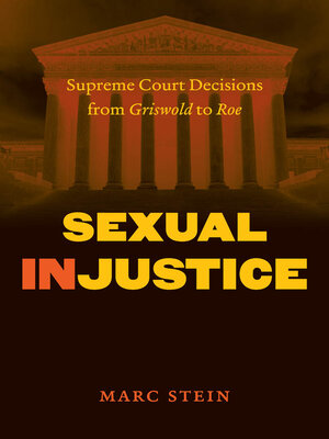 cover image of Sexual Injustice